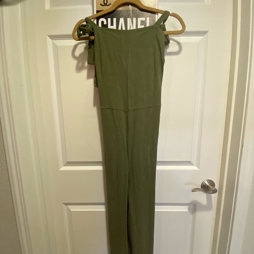 NWT olive green jumpsuit